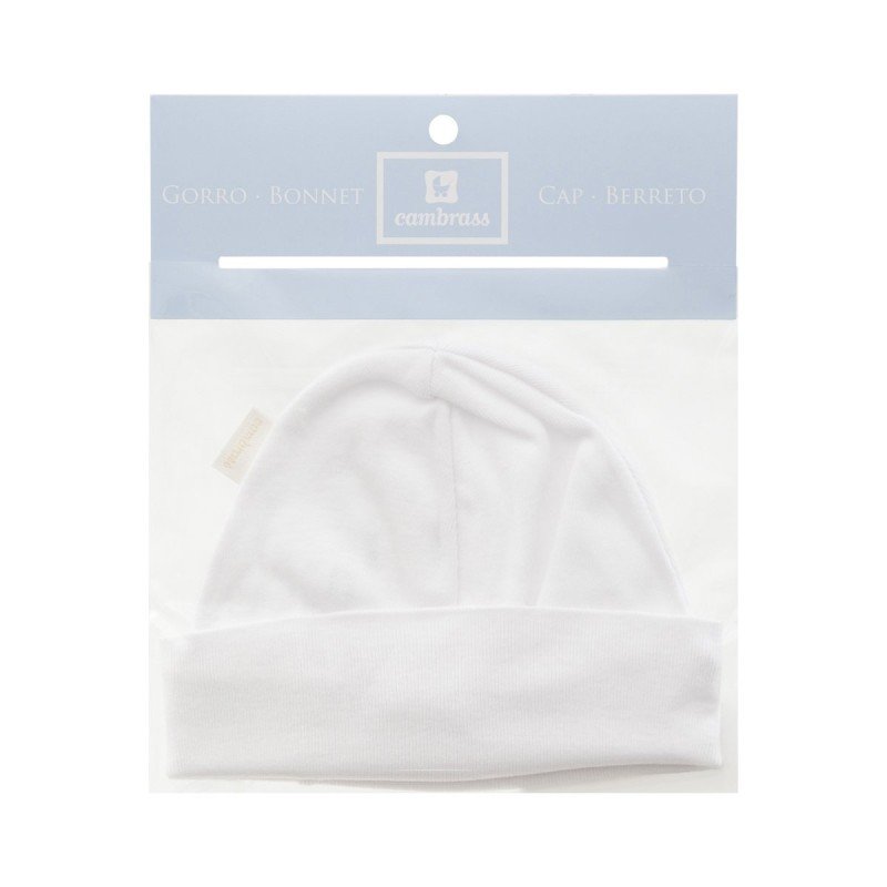 Cambrass GORRO LISO BLANCO