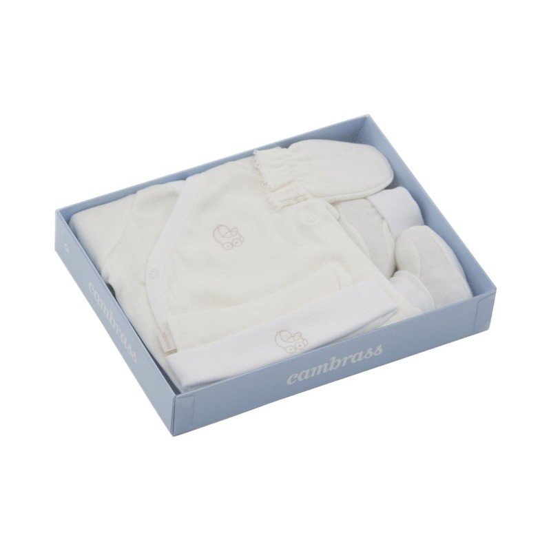 Cambrass JGO. 1ª PTA. 4 PCS. I. REF.711 LISO BEIGE T.0