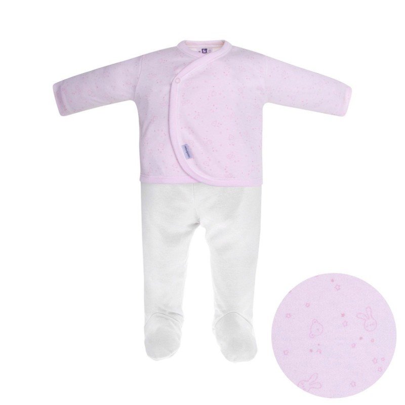 Cambrass JGO.JUBON CRUZADO + POLAINA 410 1-LISO ROSA