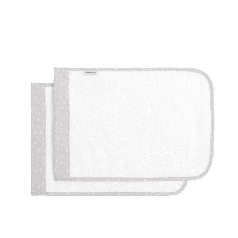 Cambrass JUEGO 2 TOALLAS ARDI GRIS 25x35x1 CM