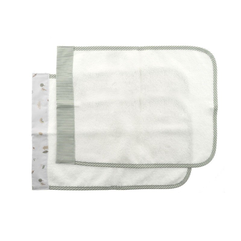 Cambrass JUEGO 2 TOALLAS GREENY VERDE 25x35x1 CM