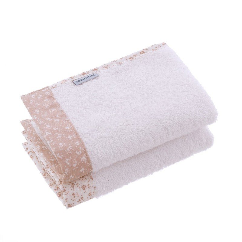 Cambrass JUEGO 2 TOALLAS LIBERTY ROSA 25x35x1 CM