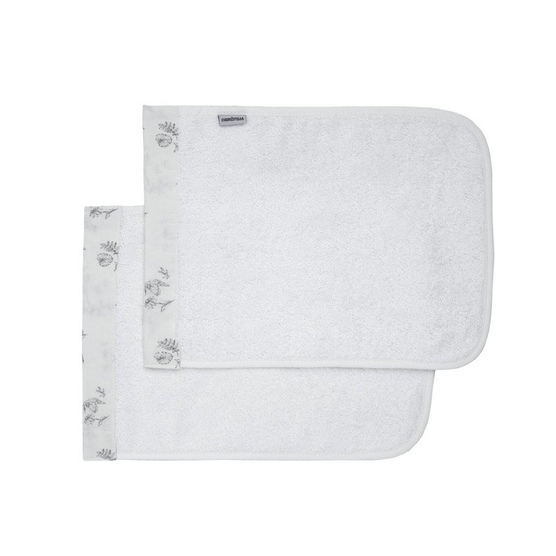 Cambrass JUEGO 2 TOALLAS MERLO CRUDO 25x35x1 CM