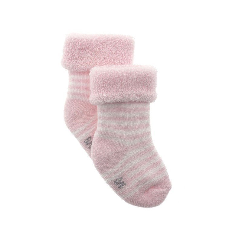 Cambrass JUEGO 3 CALCETINES PARA BEBE LISO ROSA