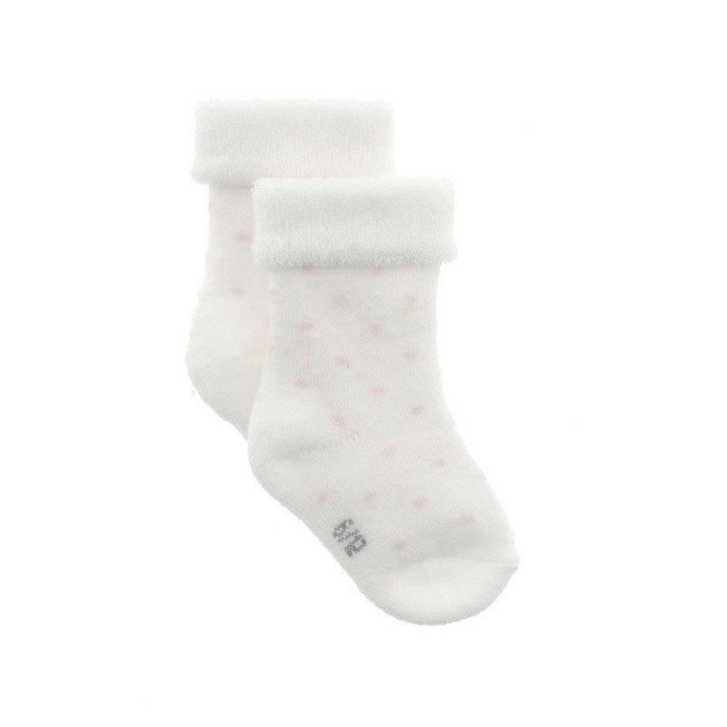 Cambrass JUEGO 3 CALCETINES PARA BEBE MOTAS ROSA