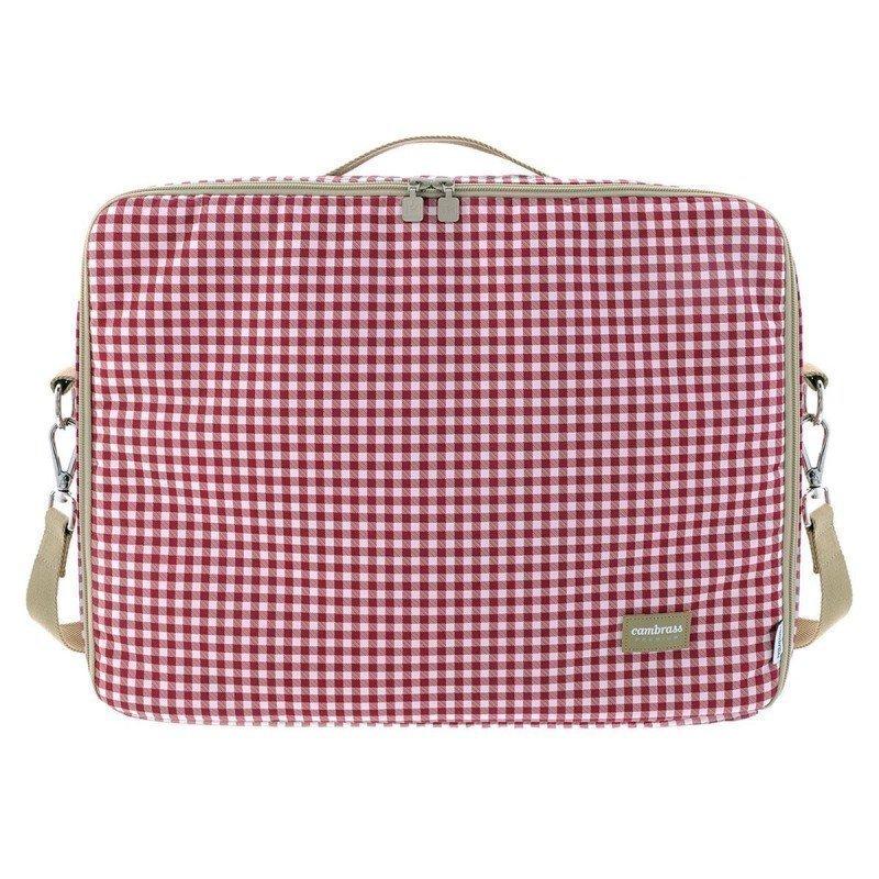 Cambrass MALETA CLINICA VICHY ROJO 12x47x36 CM