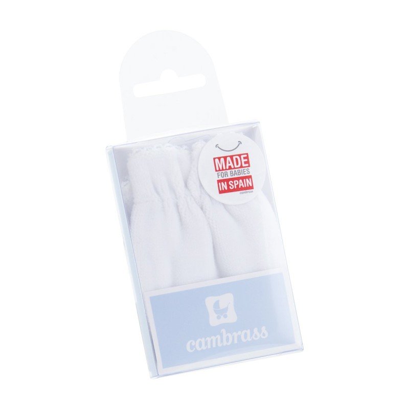 Cambrass MANOPLA TERCIOPELO LISO BLANCO