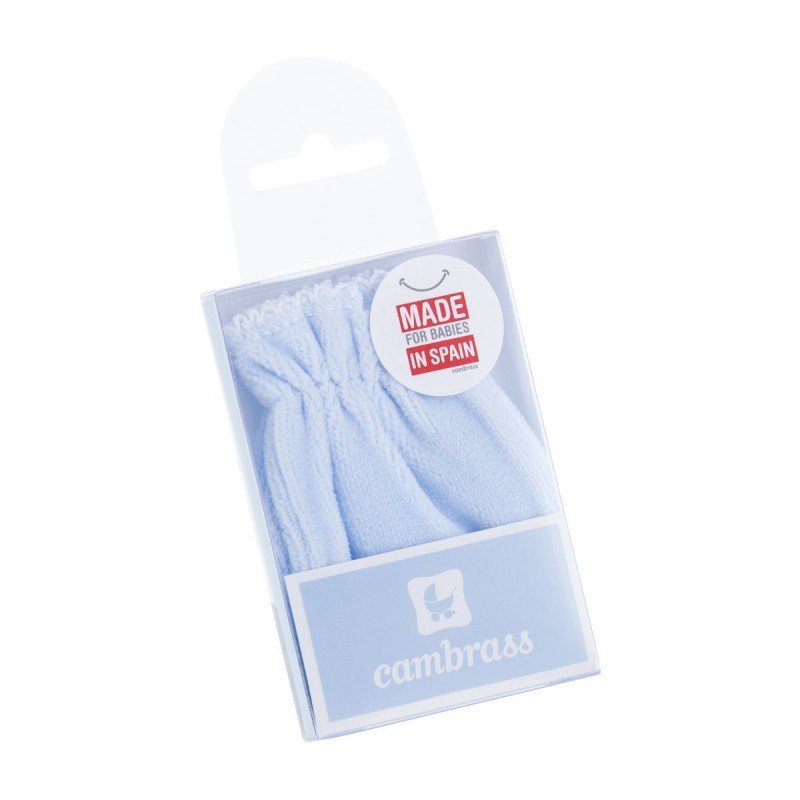 Cambrass MANOPLA TERCIOPELO LISO CELESTE