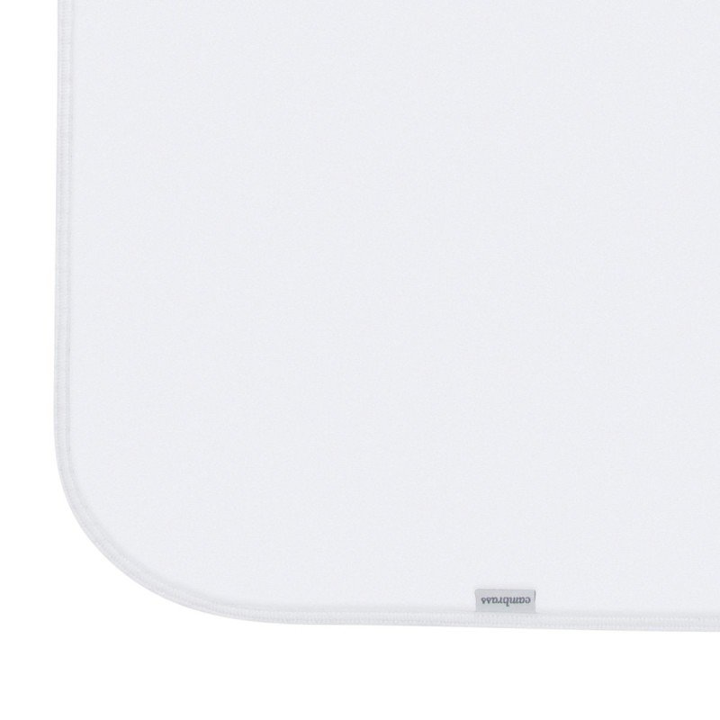 Cambrass MANTA ALGODÓN 80x80 CM TENCEL BLANCO