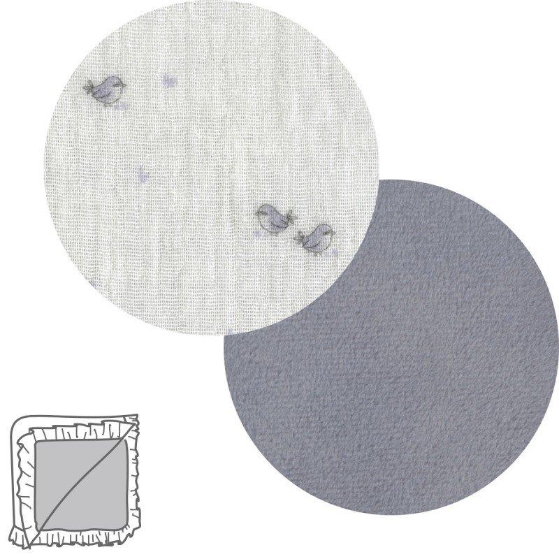 Cambrass MANTA REVERSIBLE 65x65x1 CM TWIN GRIS