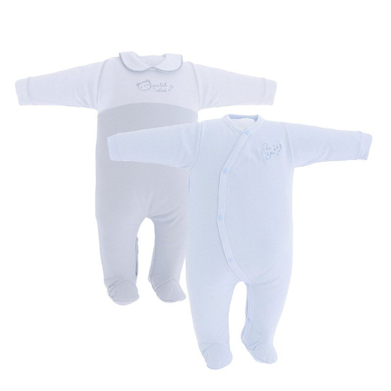 Cambrass PACK 2 PELELES 725 1-727 1 CELESTE/GRIS