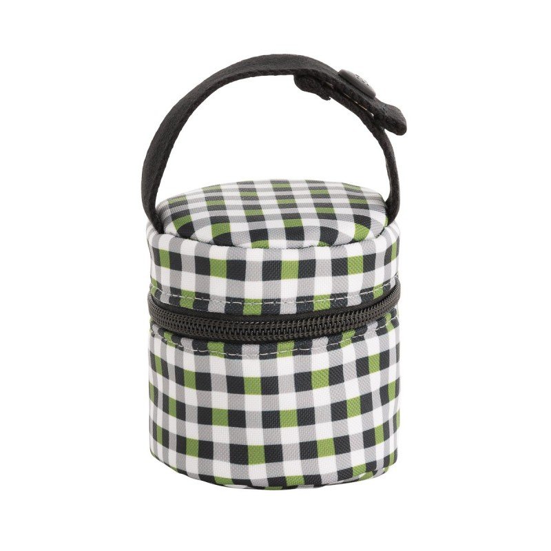 Cambrass PORTACHUPETE NEW VICHY KAKI 8.5x8.5x11 CM