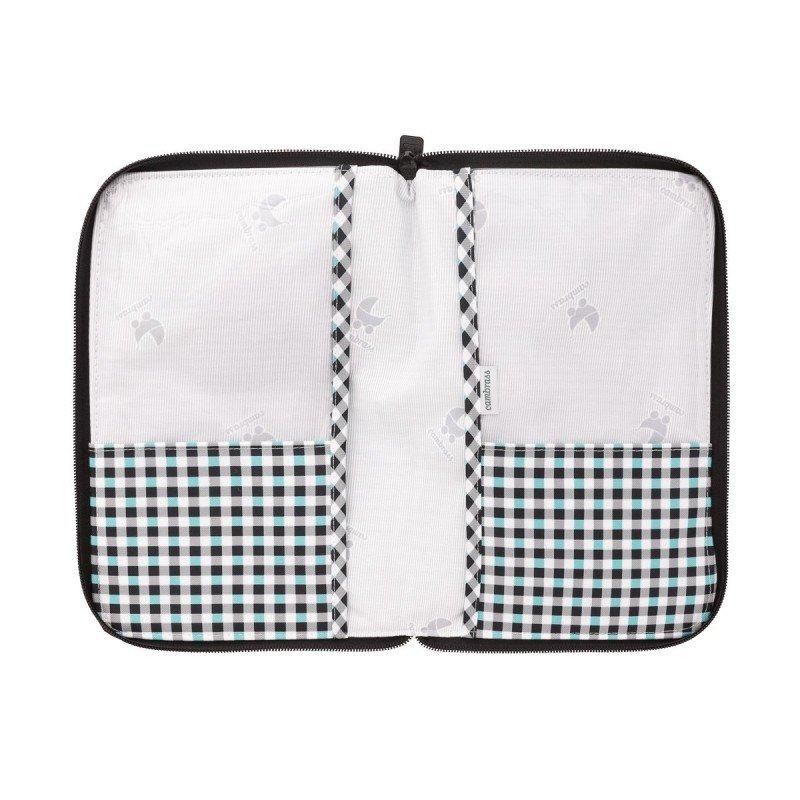 Cambrass PORTADOCUMENTOS NEW VICHY AZUL 3x19x27 CM