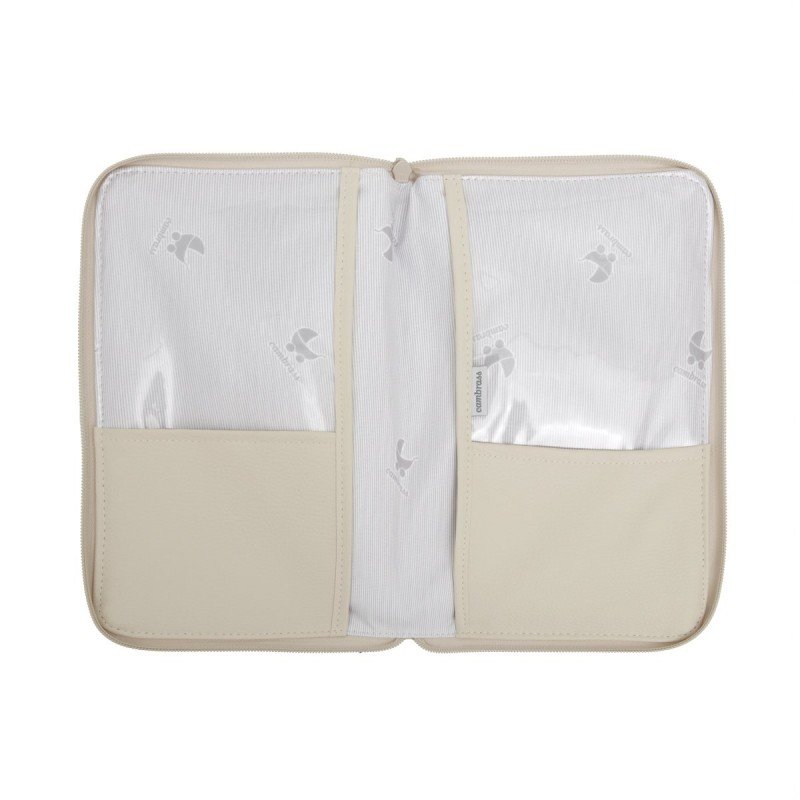 Cambrass PORTADOCUMENTOS SPRING CREMA 3x19x27 CM
