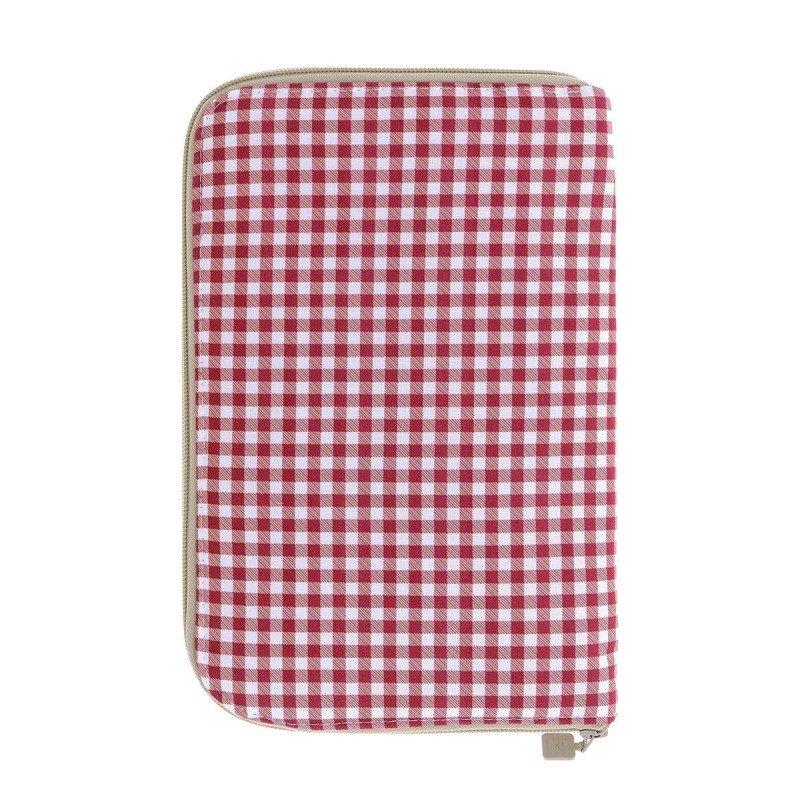 Cambrass PORTADOCUMENTOS VICHY ROJO 3x19x27 CM