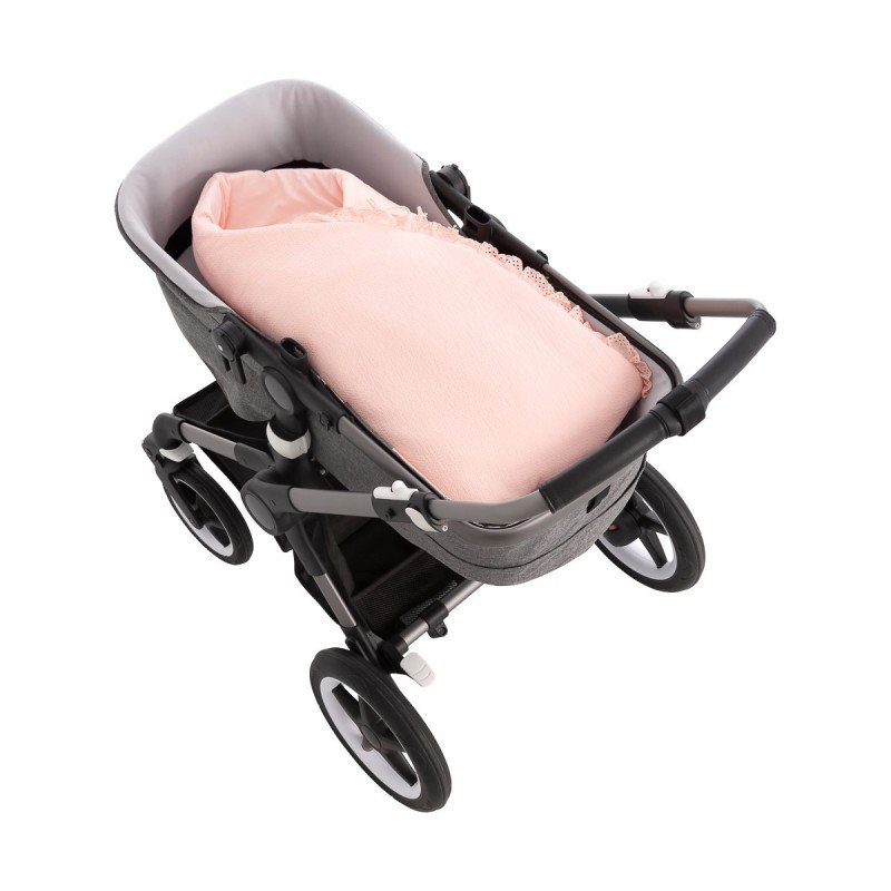 Cambrass SACO CAPAZO CRUZADO SOFT ROSA 40x80x5 CM