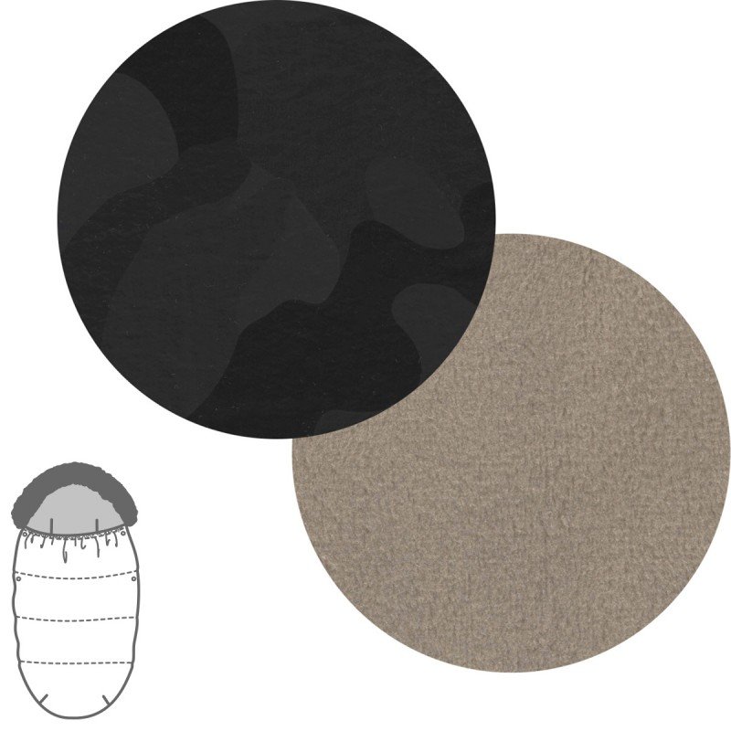 Cambrass SACO SILLA OSLO CRIPSI NEGRO 50x100x8 CM