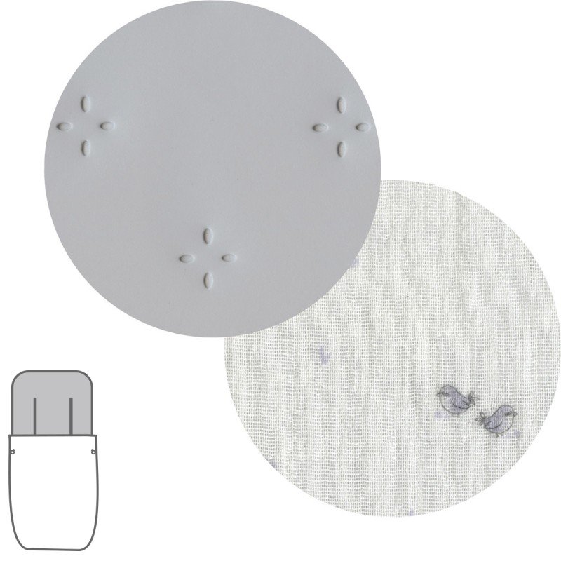 Cambrass SACO SILLA TOKYO TWIN GRIS 43x92x5 CM