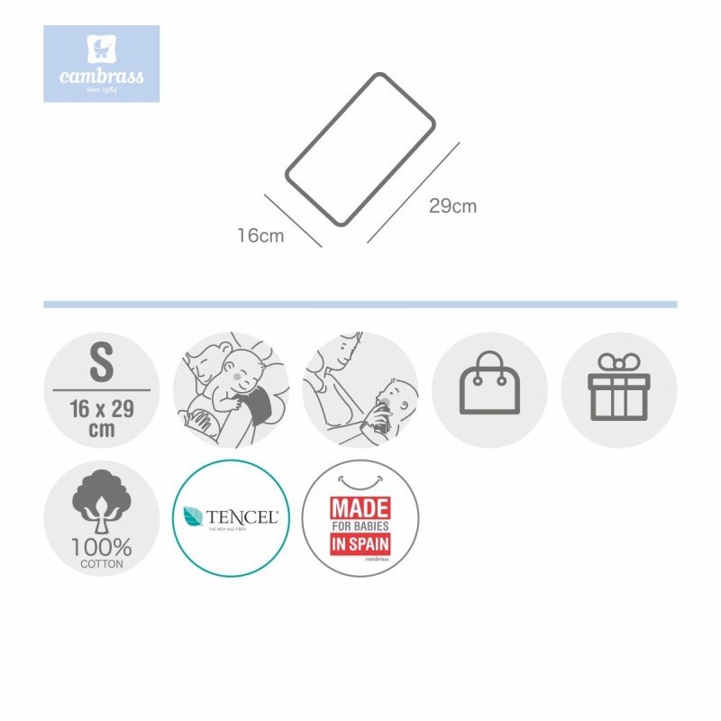 Cambrass SECA BABAS LIBERTY ROSA 29.5x15.5x1 CM