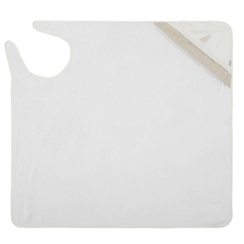 Cambrass CAPA DE BAÑO DELANTAL 100x100x1 CM LINO BEIGE