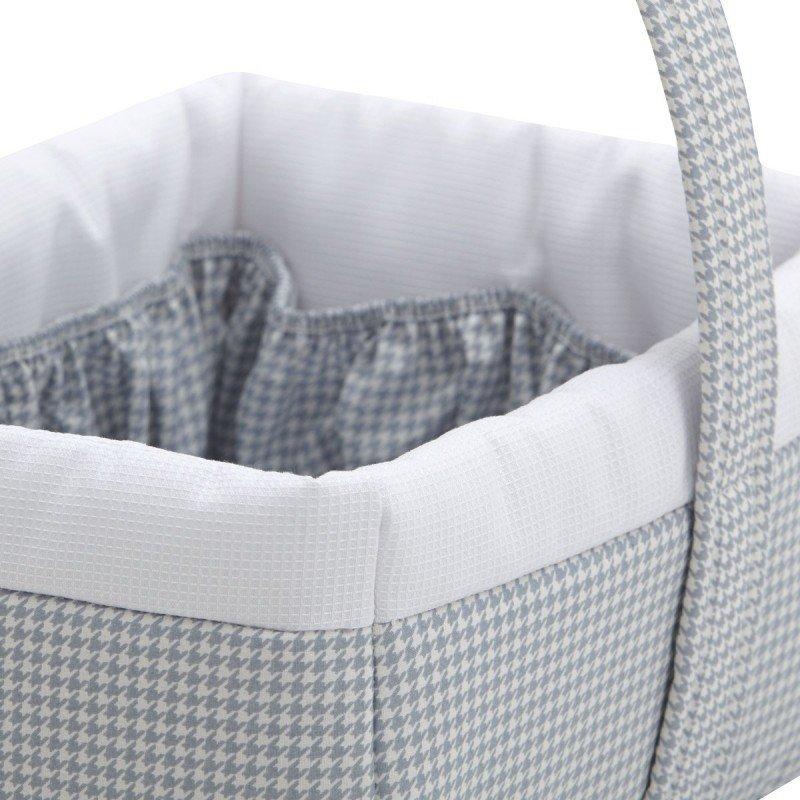 Cambrass CESTA CANASTILLA 22.5x29x29 CM MINI WINDSORD GRIS