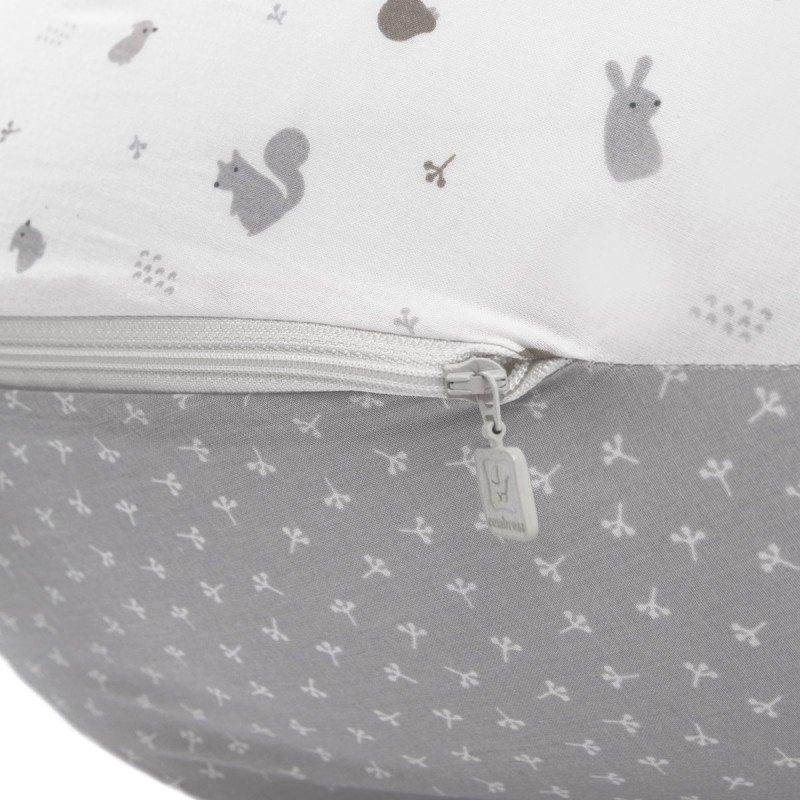 Cambrass COJIN DE LACTANCIA LUNA 80x185x16 CM ARDI GRIS