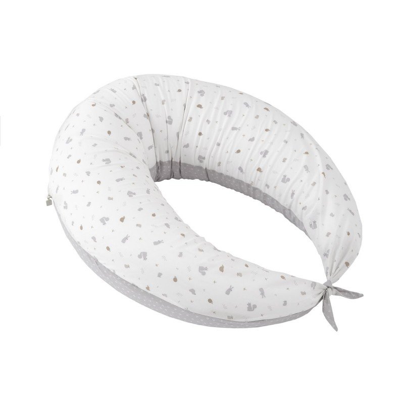 Cambrass COJIN DE LACTANCIA LUNA 80x185x16 CM ARDI GRIS