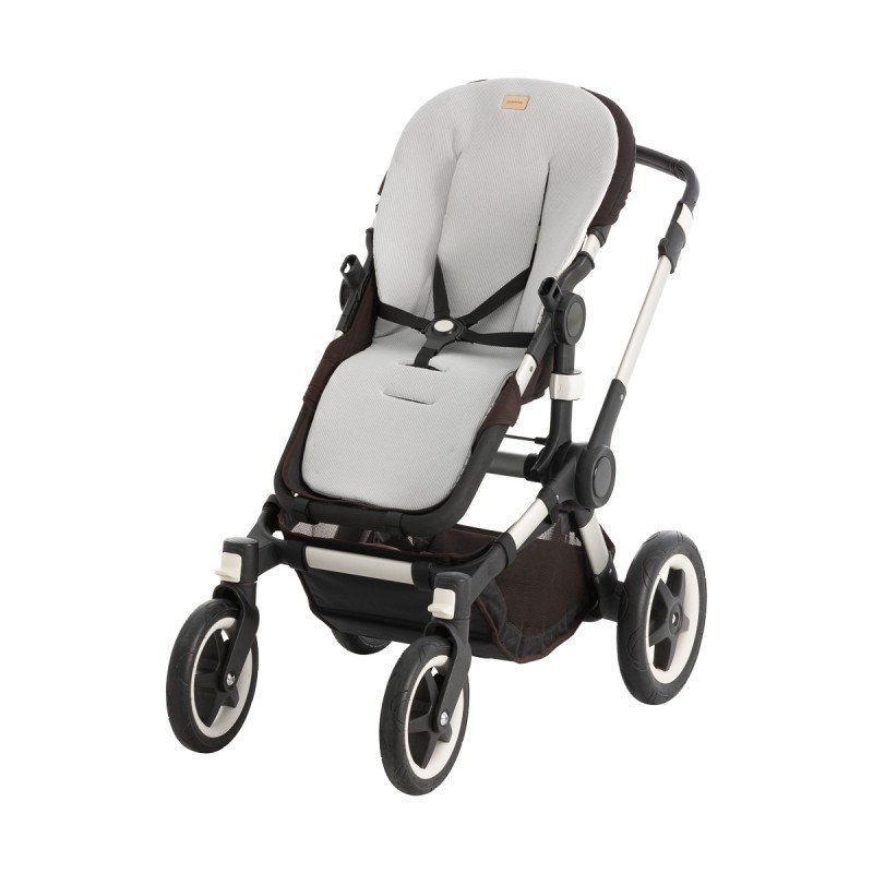 Cambrass COLCHONETA SILLA BUGA REVERS. ETNIC GRIS 43x88x1 CM