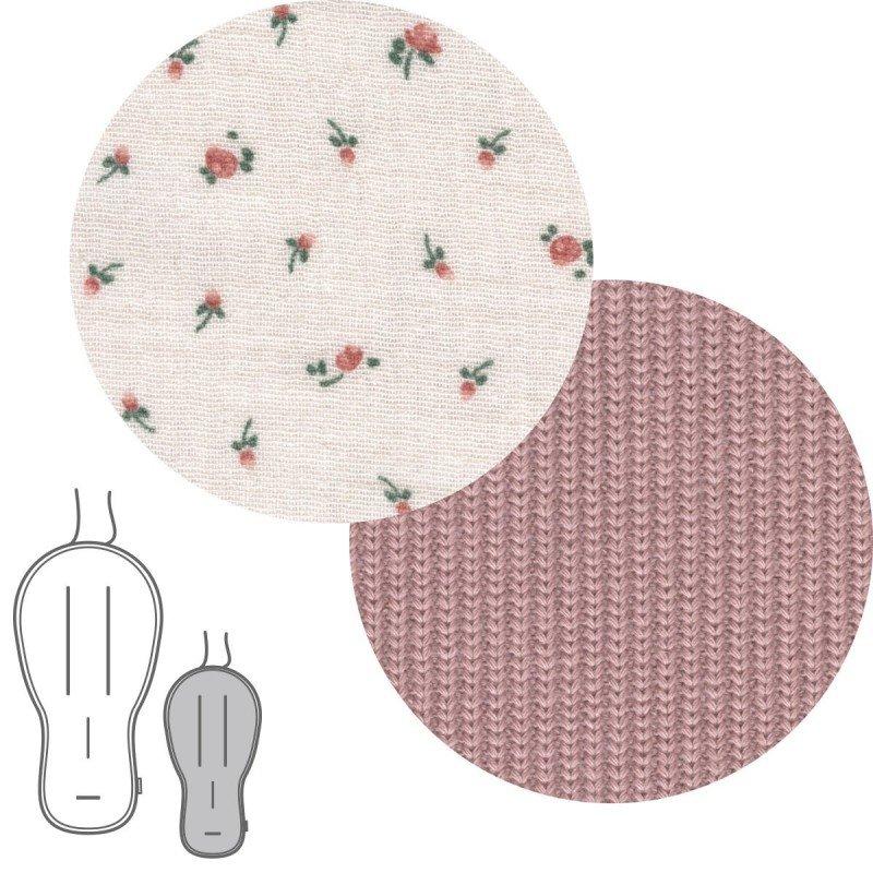 Cambrass COLCHONETA SILLA BUGA REVERS. ETNIC ROSA 43x88x1 CM