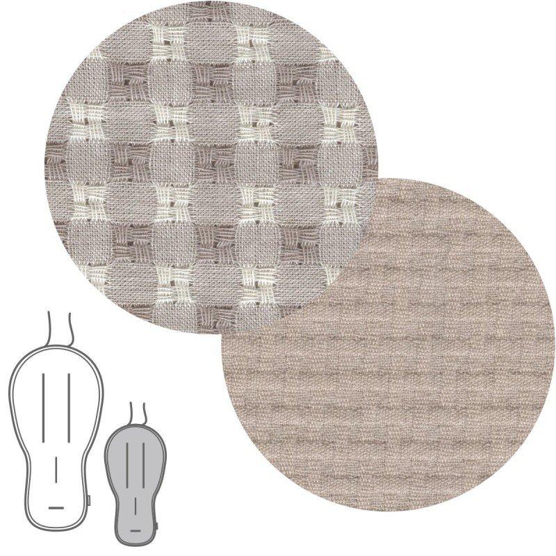 Cambrass COLCHONETA SILLA BUGA REVERS. VICKY BEIGE 43x88x1 CM