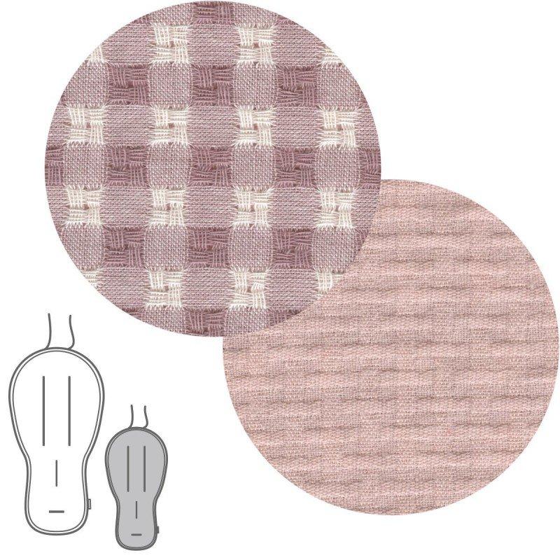 Cambrass COLCHONETA SILLA BUGA REVERS. VICKY ROSA 43x88x1 CM