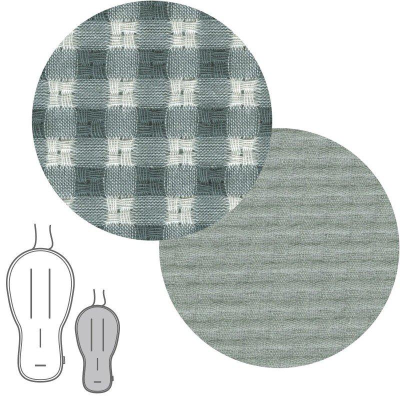 Cambrass COLCHONETA SILLA BUGA REVERS. VICKY VERDE 43x88x1 CM