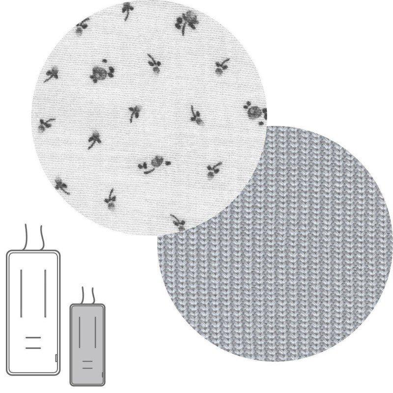 Cambrass COLCHONETA SILLA UNIV.REVERSIB ETNIC GRIS 30x80x1 CM