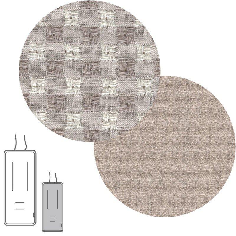 Cambrass COLCHONETA SILLA UNIV.REVERSIB VICKY BEIGE 30x80x1 CM