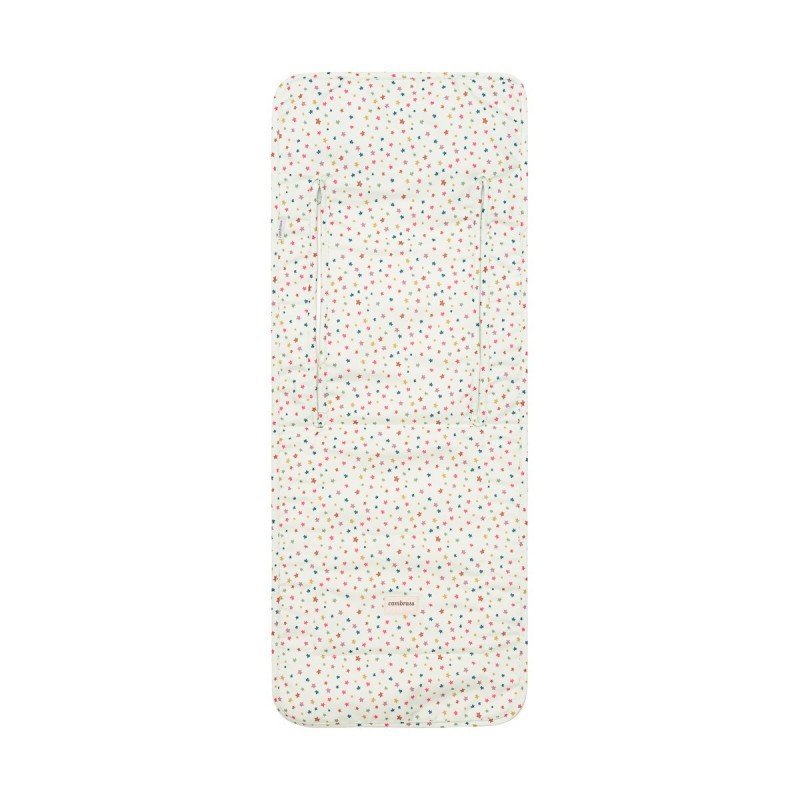 Cambrass COLCHONETA SILLA UNIVERSAL ESTRELLAS MELON 35x85x1 CM