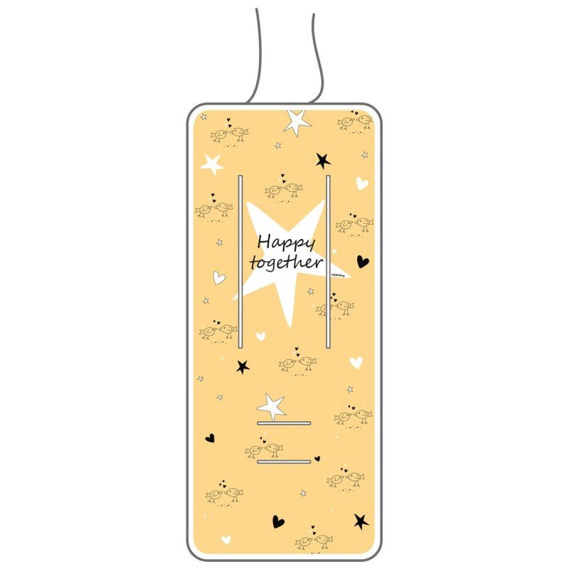 Cambrass COLCHONETA SILLA UNIVERSAL PIO PIO OCRE 35x85x1 CM