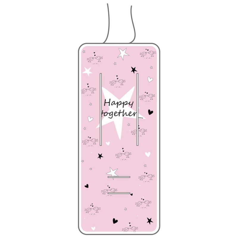 Cambrass COLCHONETA SILLA UNIVERSAL PIO PIO ROSA 35x85x1 CM