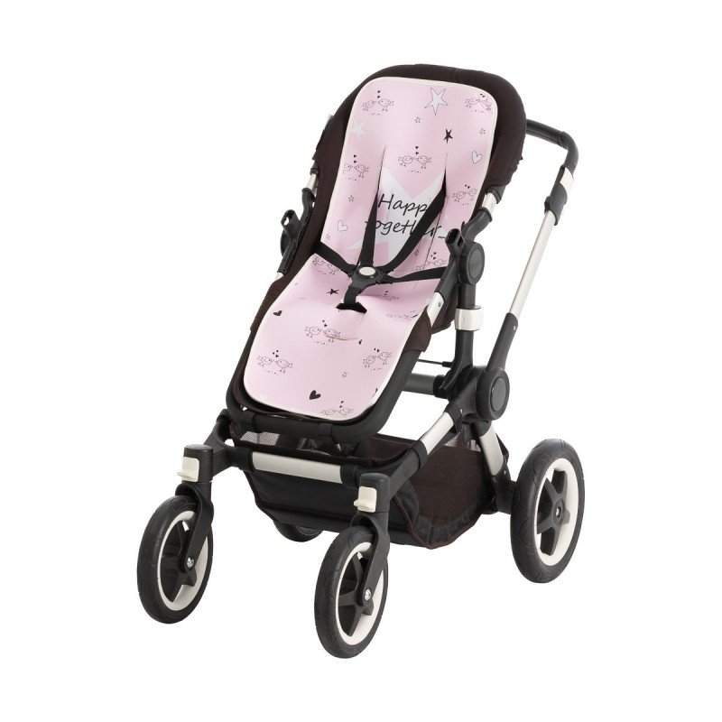 Cambrass COLCHONETA SILLA UNIVERSAL PIO PIO ROSA 35x85x1 CM