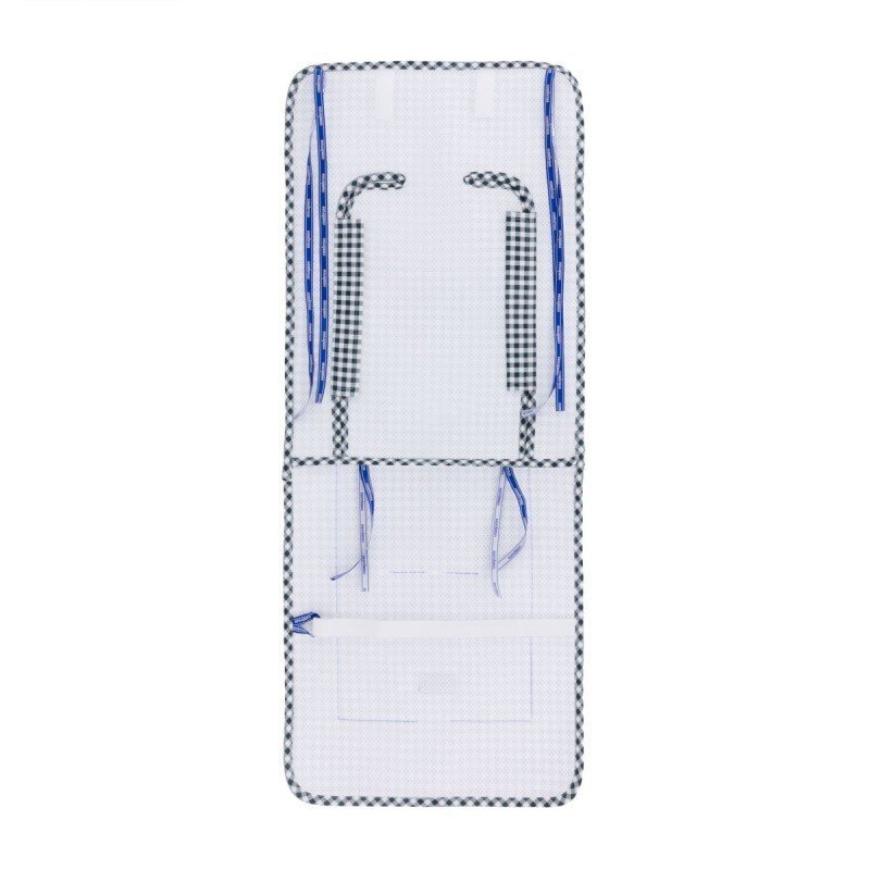 Cambrass COLCHONETA SILLA UNIVERSAL VICHY NEGRO 35x85x1 CM