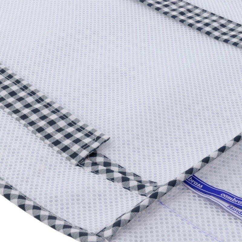 Cambrass COLCHONETA SILLA UNIVERSAL VICHY NEGRO 35x85x1 CM