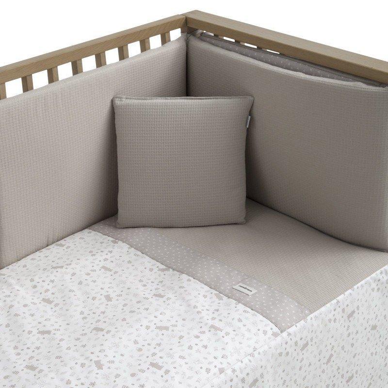 Cambrass JGO 2 PCS.COLCHA I-V. CUNA 60 ABETE BEIGE 60x120x3 CM