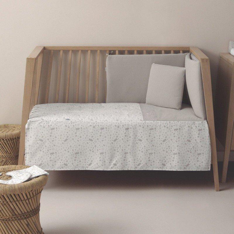 Cambrass JGO 2 PCS.COLCHA I-V. CUNA 60 ABETE BEIGE 60x120x3 CM