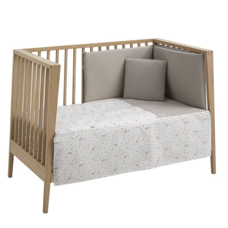 Cambrass JGO 2 PCS.COLCHA I-V. CUNA 60 ABETE BEIGE 60x120x3 CM