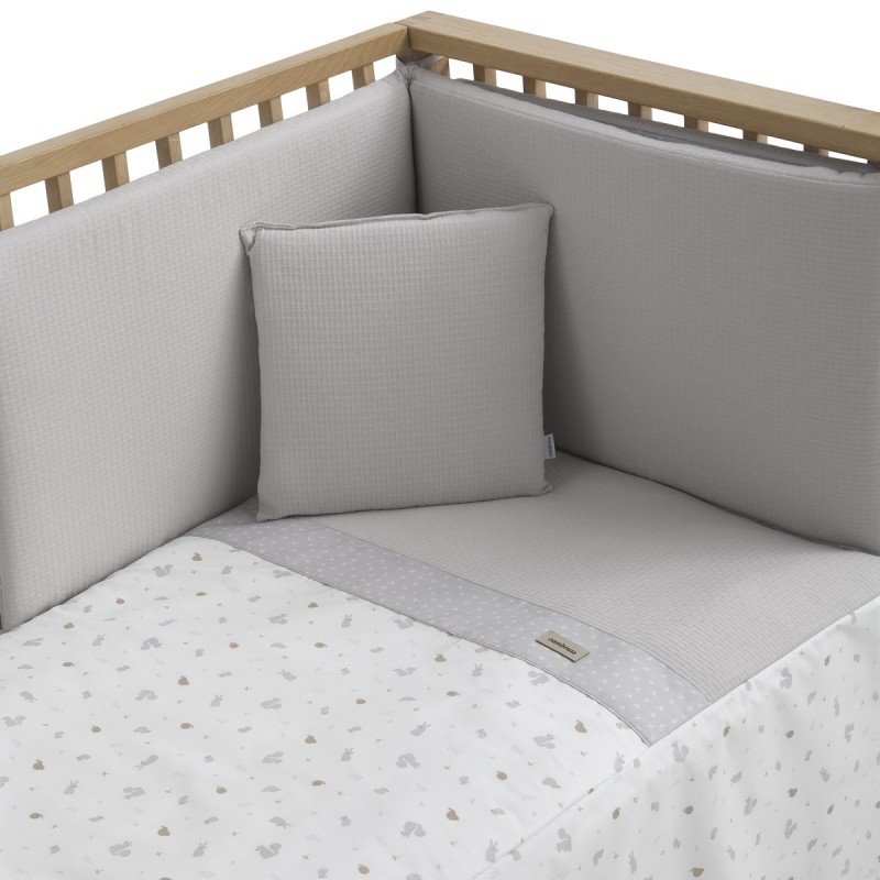 Cambrass JGO 2 PCS.COLCHA I-V. CUNA 60 ARDI GRIS 60x120x3 CM