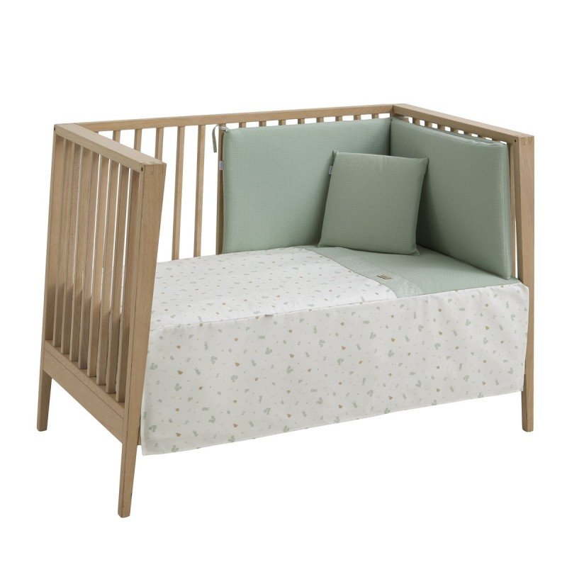 Cambrass JGO 2 PCS.COLCHA I-V. CUNA 60 ARDI VERDE 60x120x3 CM