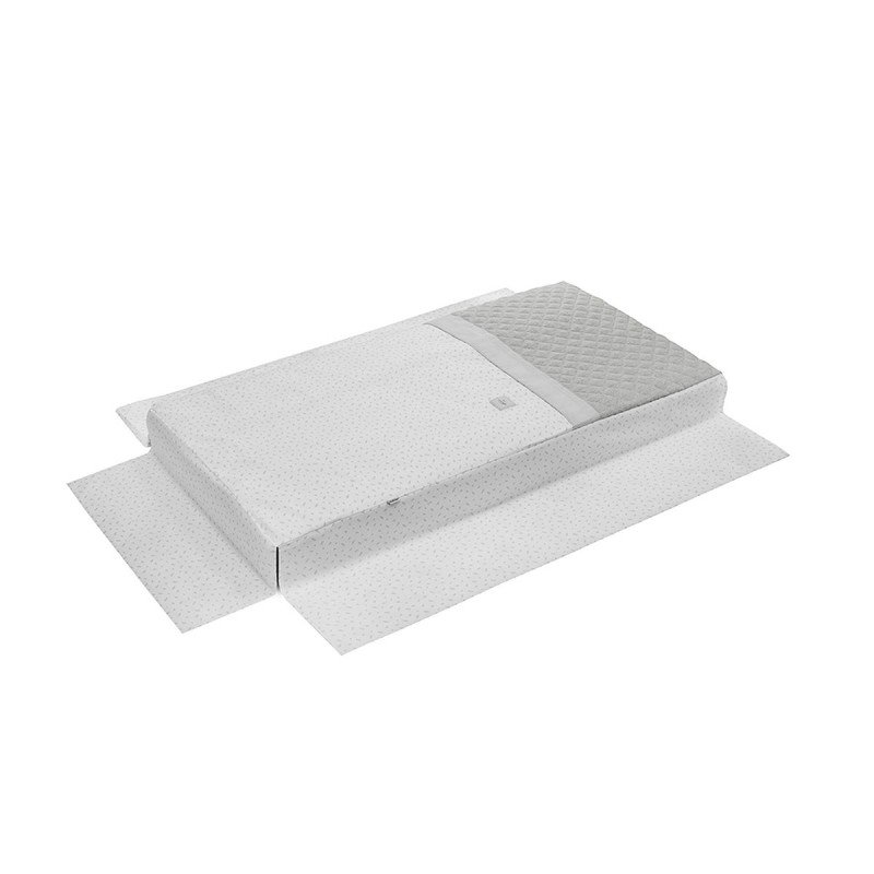 Cambrass JGO 2 PCS.COLCHA I-V. CUNA 60 FRESCO GRIS 60x120x3 CM