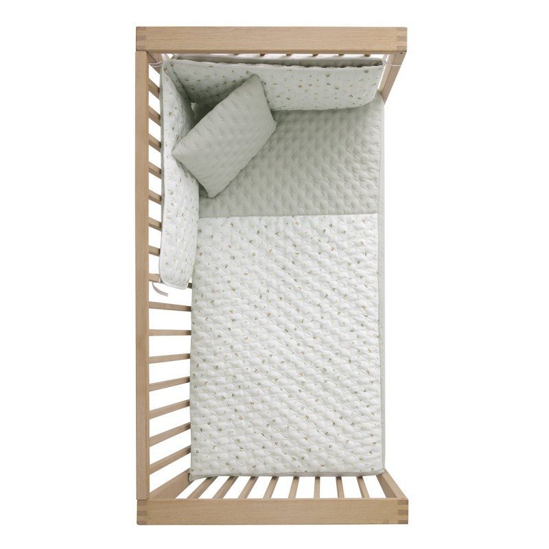 Cambrass JGO 2 PCS.COLCHA I-V. CUNA 60 HOUSE MINT 60x120x3 CM