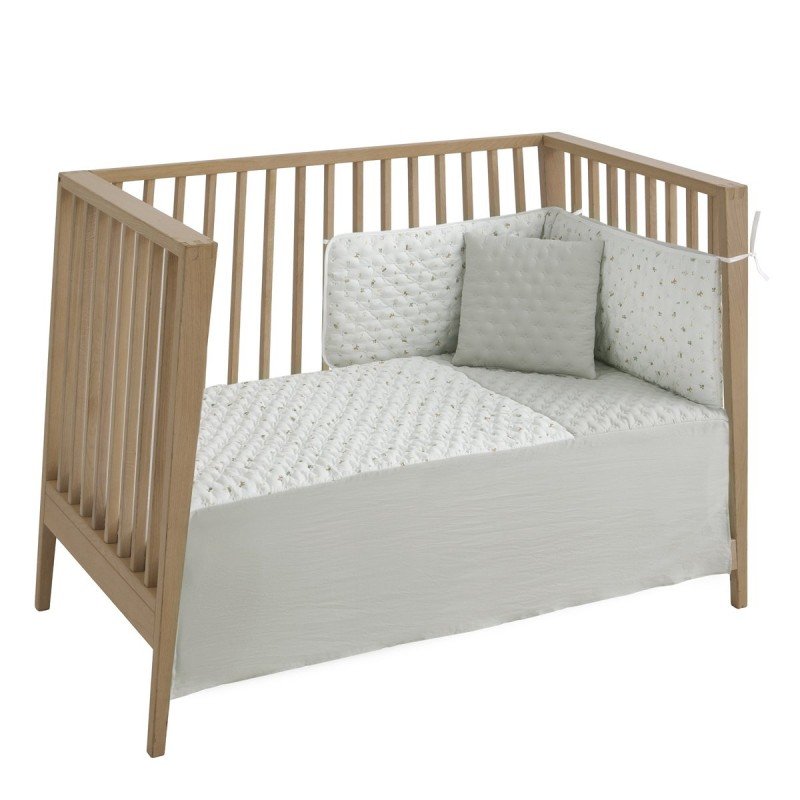 Cambrass JGO 2 PCS.COLCHA I-V. CUNA 60 HOUSE MINT 60x120x3 CM