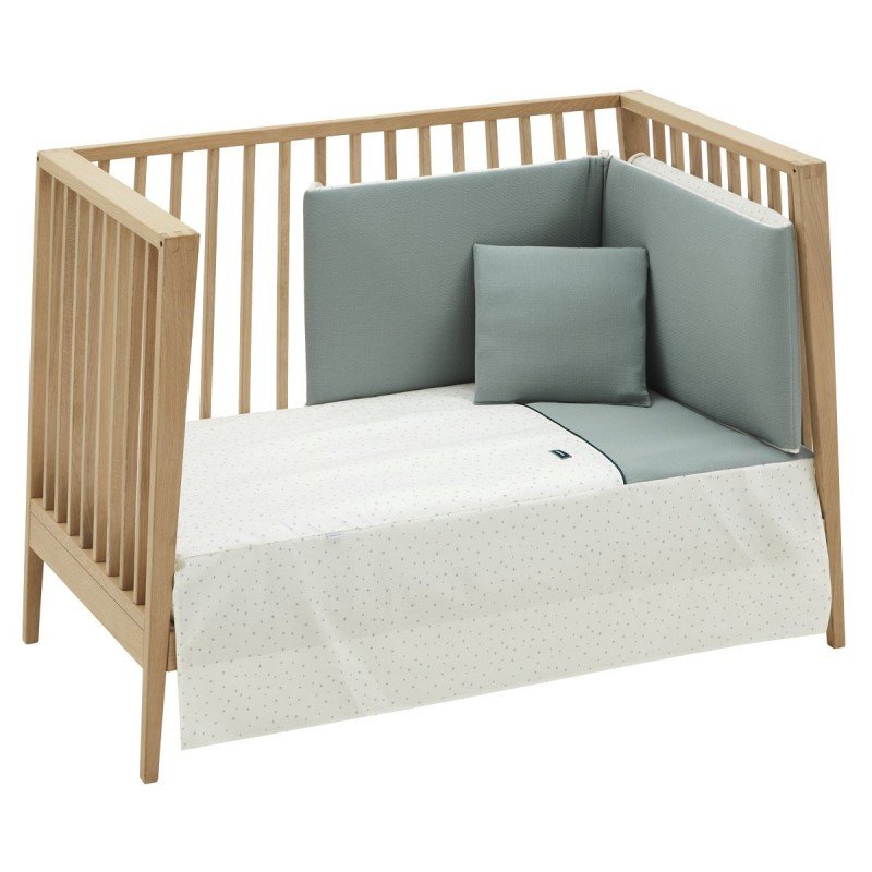 Cambrass JGO 2 PCS.COLCHA I-V. CUNA 60 MAGIA VERDE 60x120x3 CM