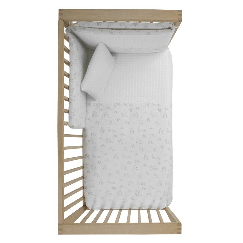 Cambrass JGO 2 PCS.COLCHA I-V. CUNA 60 MERLO CRUDO 60x120x3 CM